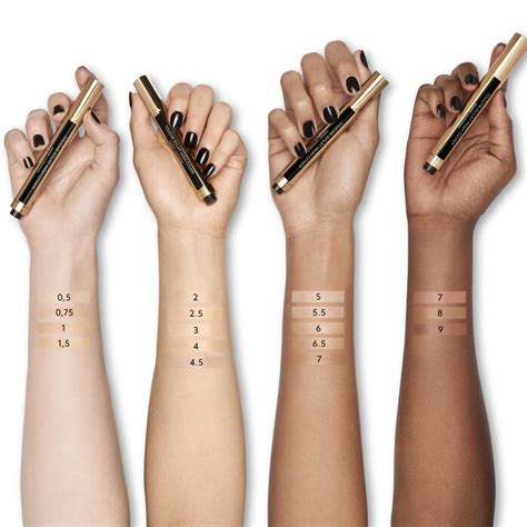 ysl radiant touch dupe|ysl touche eclat colour chart.